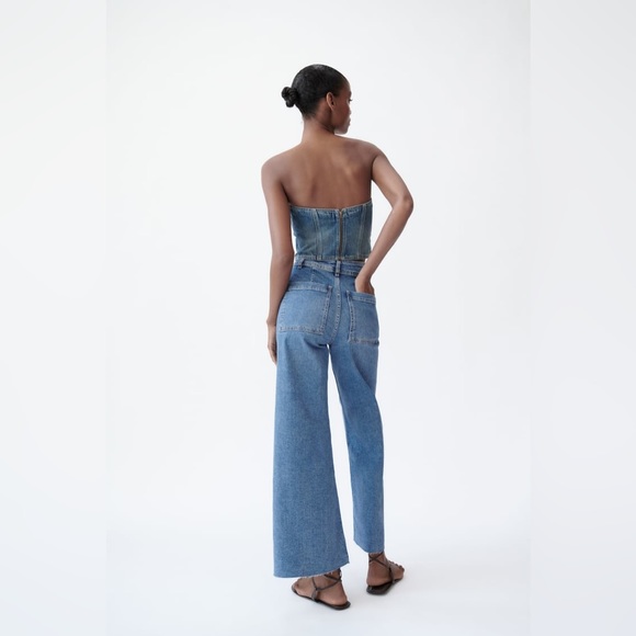 ZARA // The Marine Straight in medium blue - Picture 5 of 6